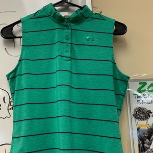 Green Reebok muscle tee. Woman’s medium. Good condition and loosely worn.